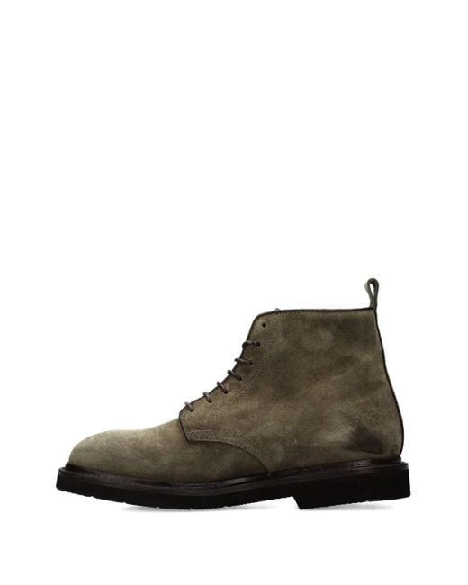 Premiata Brown Lace-Up Boots for men