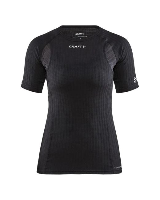 C.r.a.f.t Black Short-Sleeve Performance T-Shirt