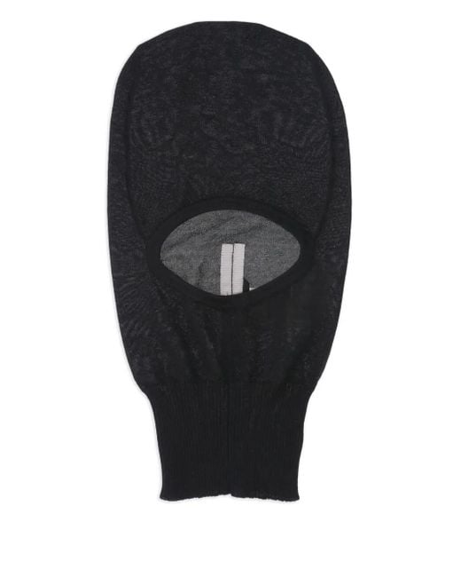 Cagoule En Cachemire À Imprimé Tête De Mort Rick Owens pour homme en coloris Black