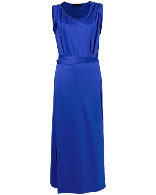 Proenza Schouler Blue Kleid aus Bio-Baumwolle