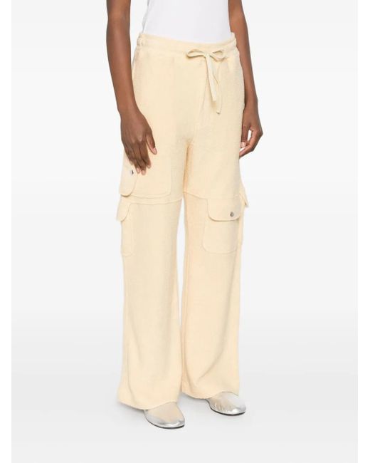 AYA MUSE Natural Drawstring Trousers