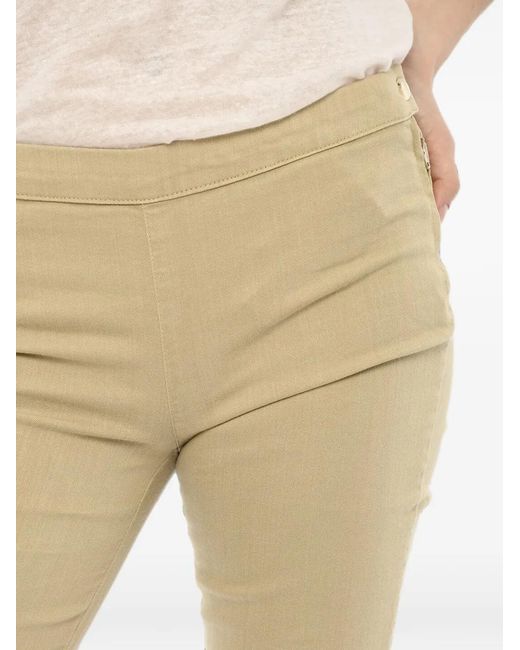 Woolrich Natural Turn-Up Hem Shorts