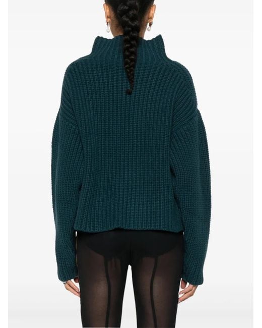 AISLING CAMPS Green Isabella Sweater