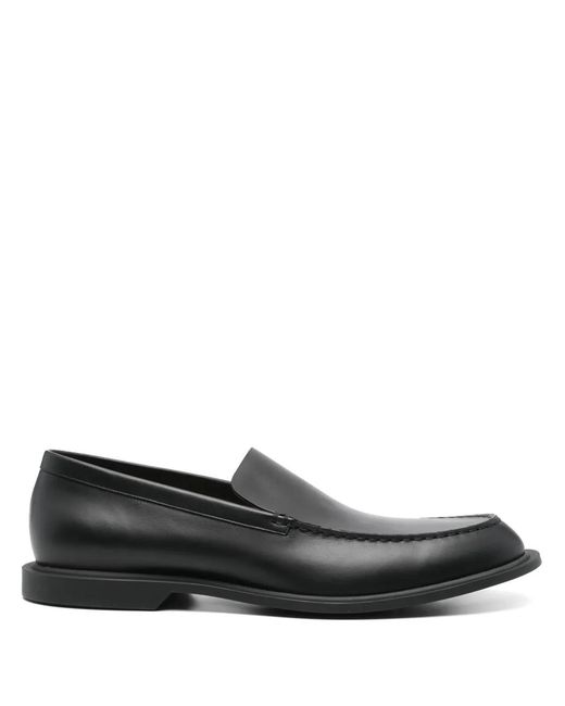 The Row Black Nic Loafers for men