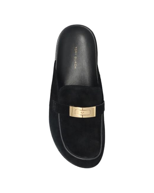 Tory Burch Black Mules