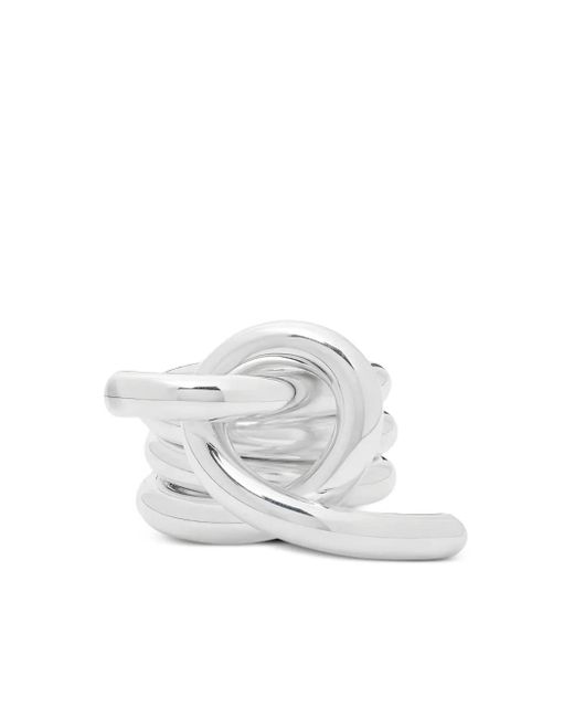 Ambush White Knot Ring for men