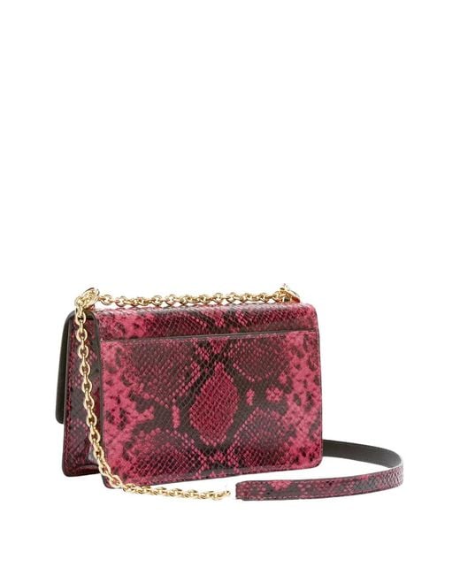 Furla Red Mini Sac À Bandoulière 1927 À Imprimé Animalier