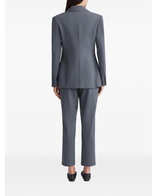 Anna Quan Gray Willow Single-Breasted Blazer