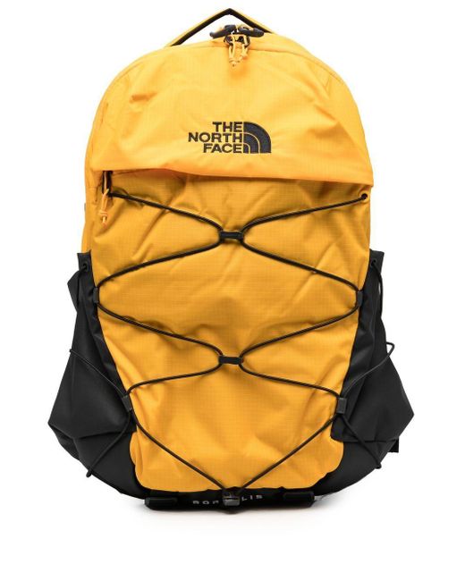 The North Face Synthetic Embroideredlogo Backpack in Yellow for Men Lyst Australia