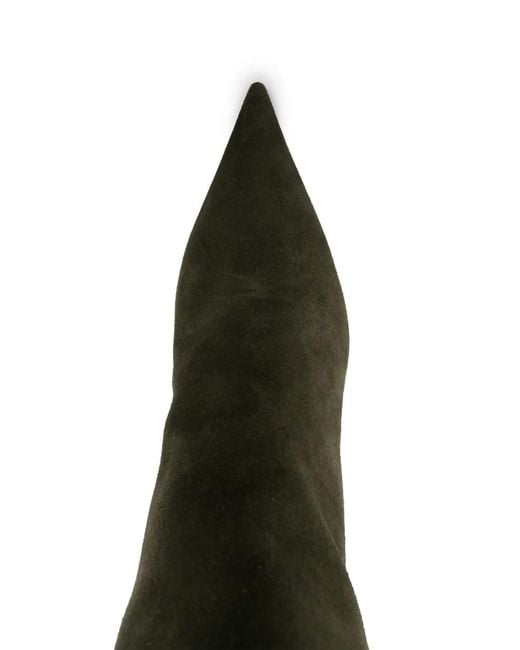 Fabiana Filippi Green 65Mm Suede Boots