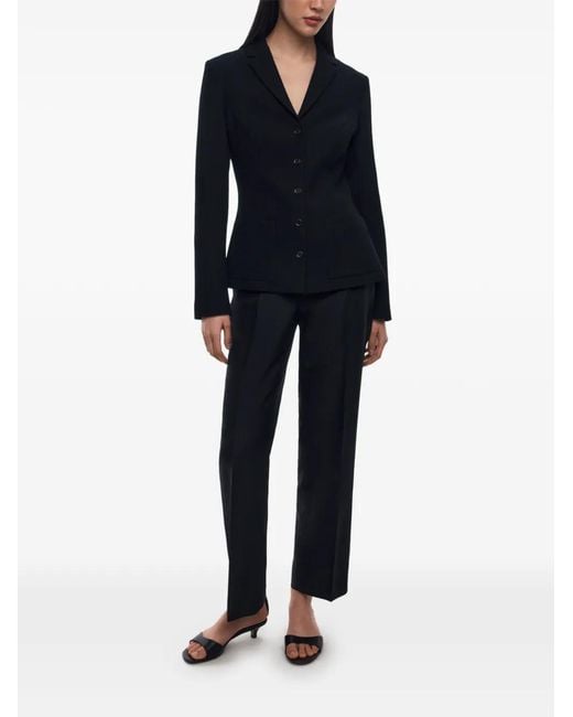 12 STOREEZ Black Atrium Blazer