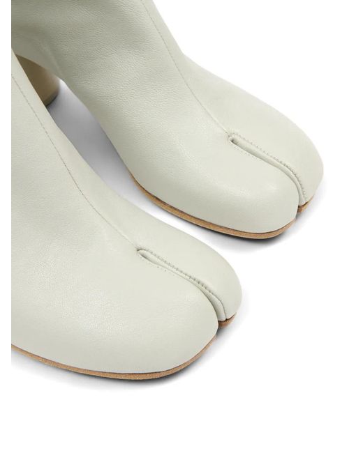 Maison Margiela White Split-Toe Boots