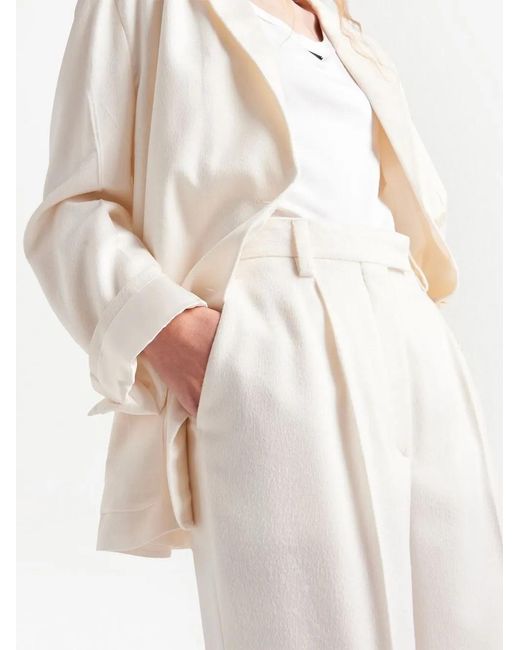 Prada Kasjmier Broek in het White