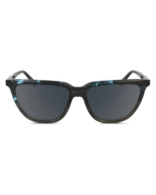 Calvin Klein Gray Square-Frame Sunglasses