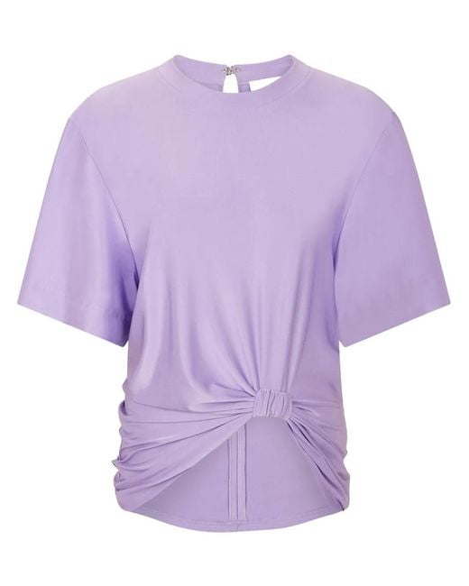 Rabanne Purple Jersey T-Shirt