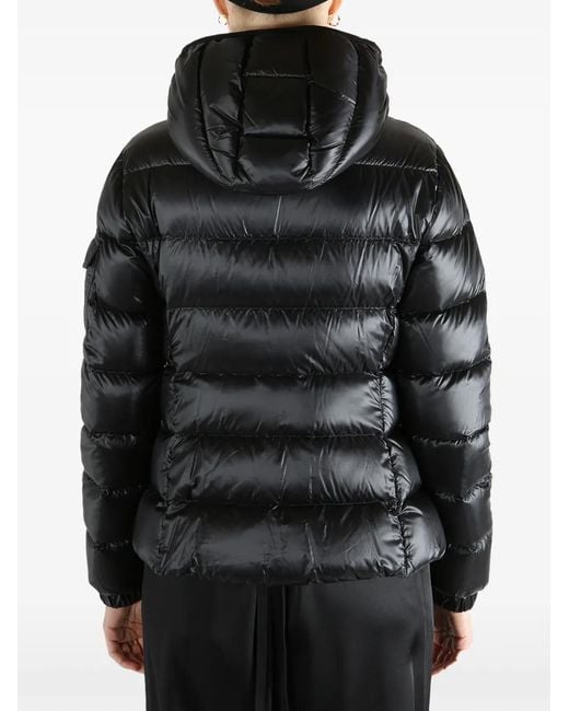 Moncler Black Glesse Short Down Jacket