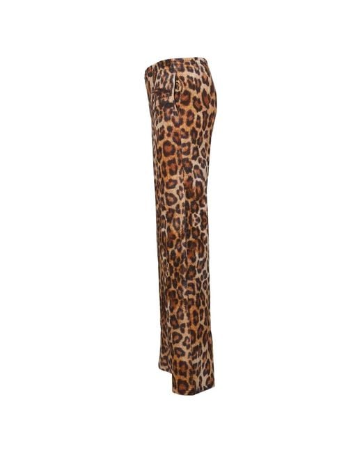 La Maskarade Natural Leopard-Print Track Pants for men