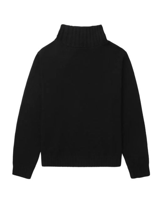 Charles Jeffrey Black Merino Wool Sweater