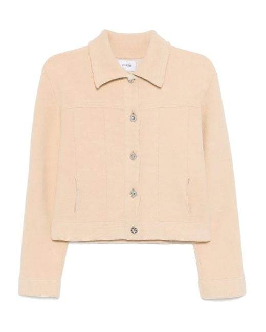 Barrie Natural Suede-Effect Jacket