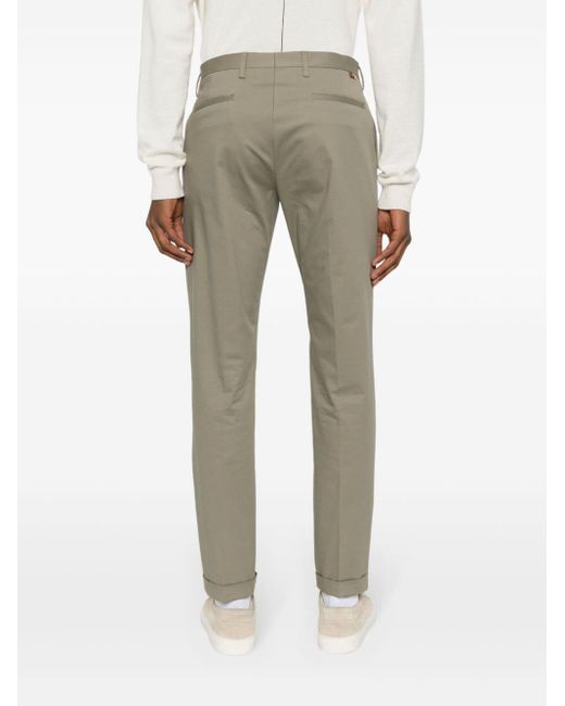 Pantalones rectos de talle medio Paul Smith de hombre de color Gray
