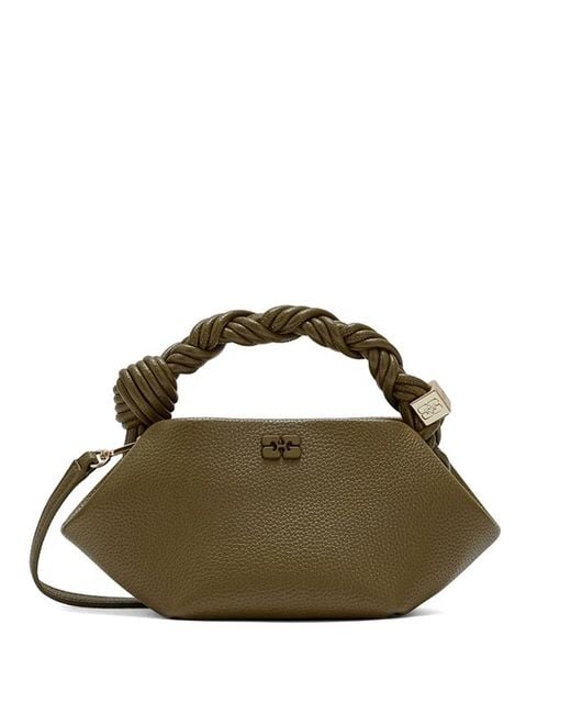 Ganni Green Mini Bou Bag