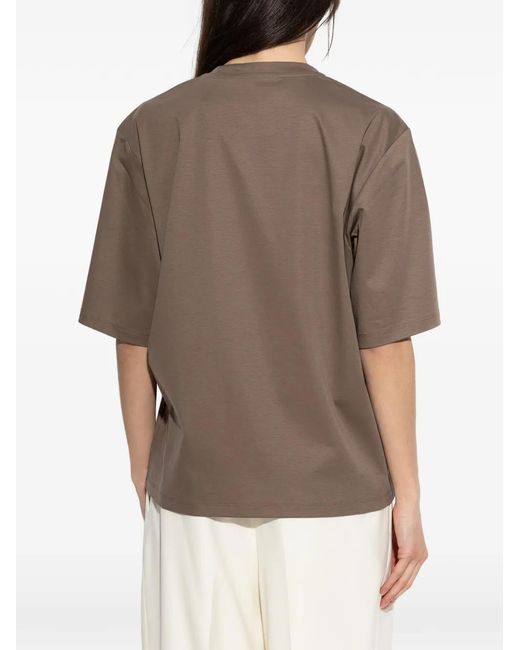 Rohe Brown Crew-Neck T-Shirt