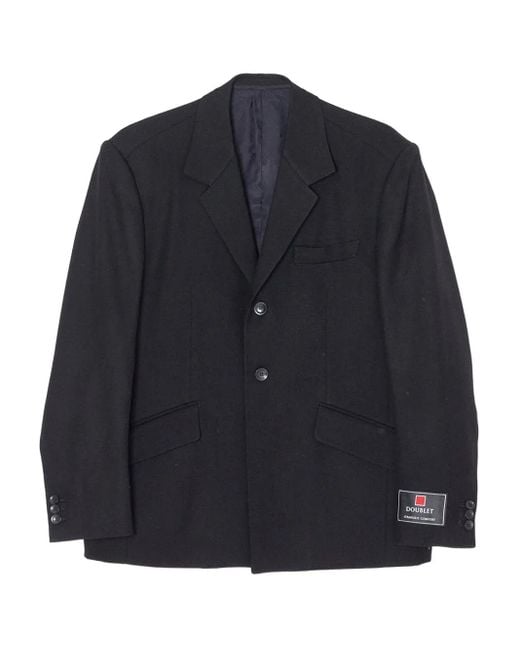Chaqueta de vestir con botones Doublet de hombre de color Blue