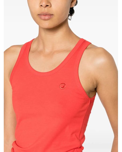 Coperni Logo-Embroidered Tank Top