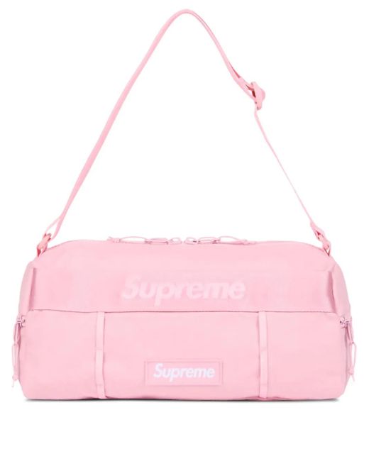 Supreme Pink Utility Holdall Bag for men