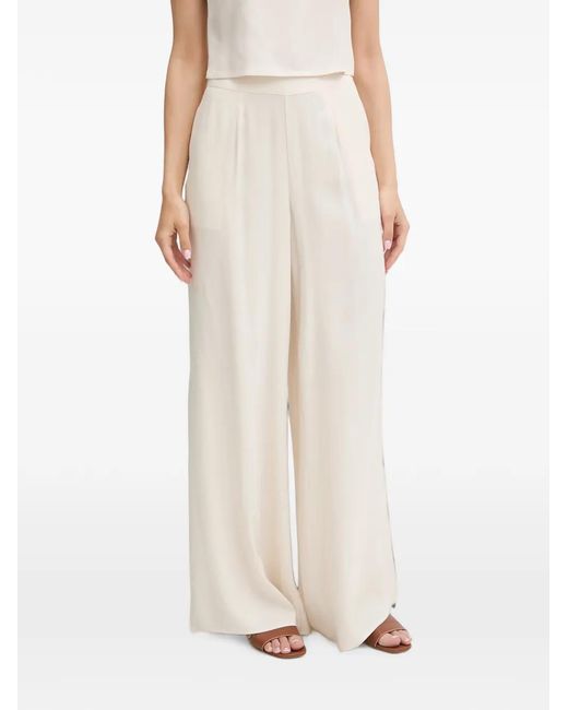 Guess Natural Weite Hose Mit Logo-Patch