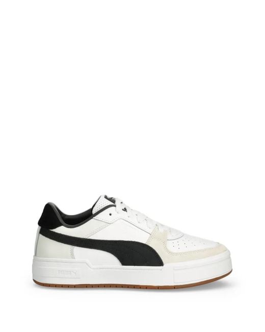 PUMA White Ca Pro Gum Sneakers for men