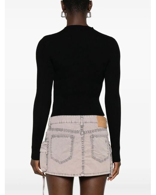 DIESEL Black 'M-Olina' Top