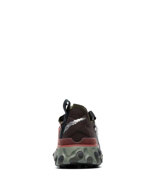Nike Black Ispa React Wr Sneakers