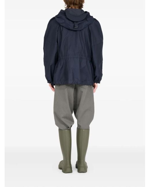 Maison Margiela Blue Wind-Proof Sports Jacket for men