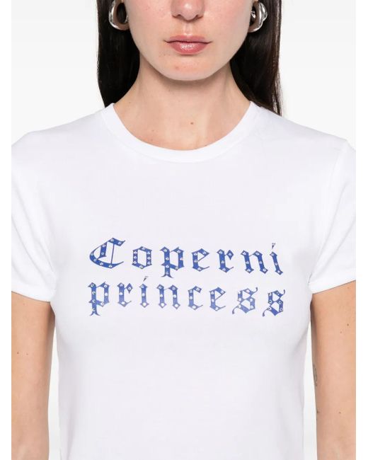 Coperni White Fitted Top