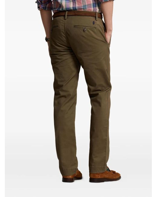 Polo Ralph Lauren Green Cotton Trousers for men