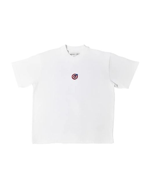 T-Shirt Target Con Ricamo di BEEFBAR in White da Uomo
