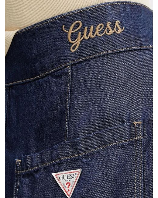 Guess ベルテッド カーゴジーンズ Blue