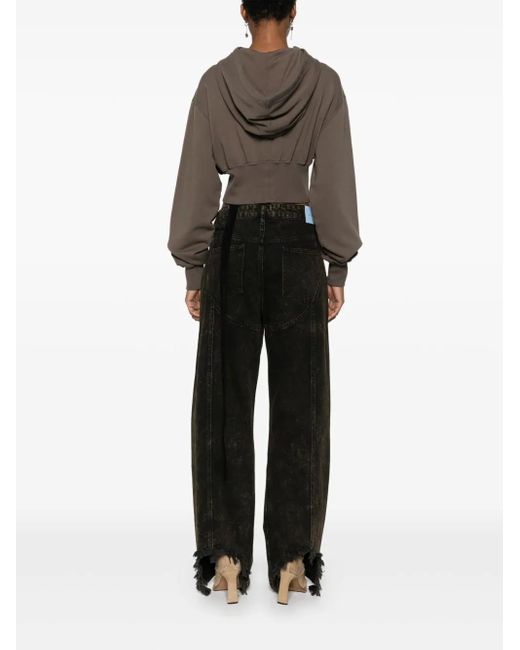 Rick Owens Gray Tatlin Hoodie