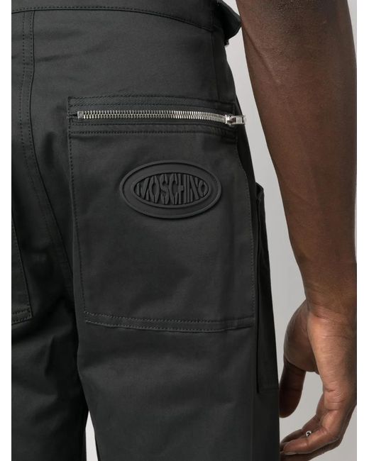 Moschino Gray Trousers for men