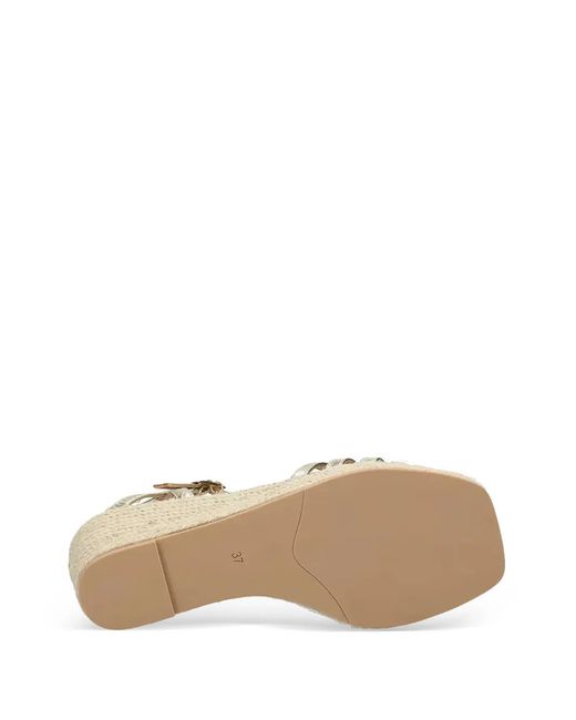 Mexx Natural Strappy Wedge Espadrilles