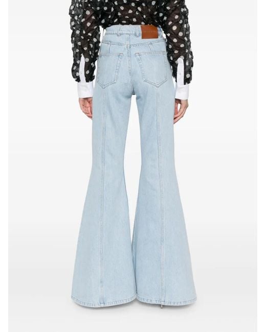 Viktor & Rolf Blue Belt-Loop Jeans