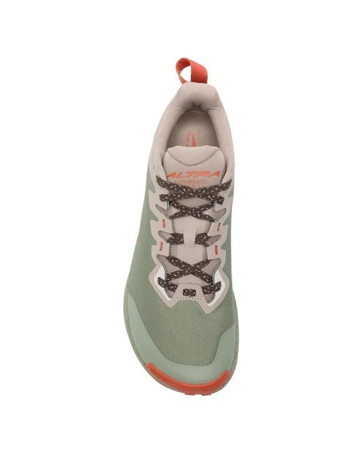 Altra Green Experience Wild 3+ Panelled Sneakers for men