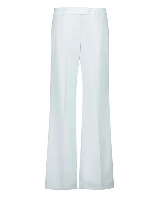 Zimmermann White Straight-Leg Trousers