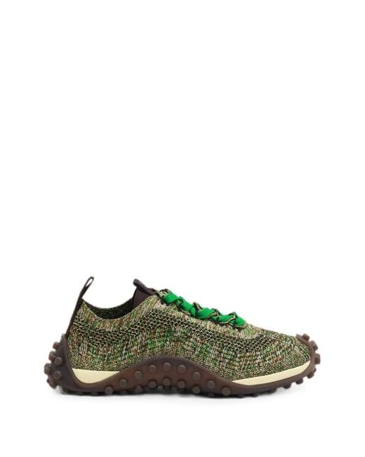 AMI Green Knit Mirage Sneakers