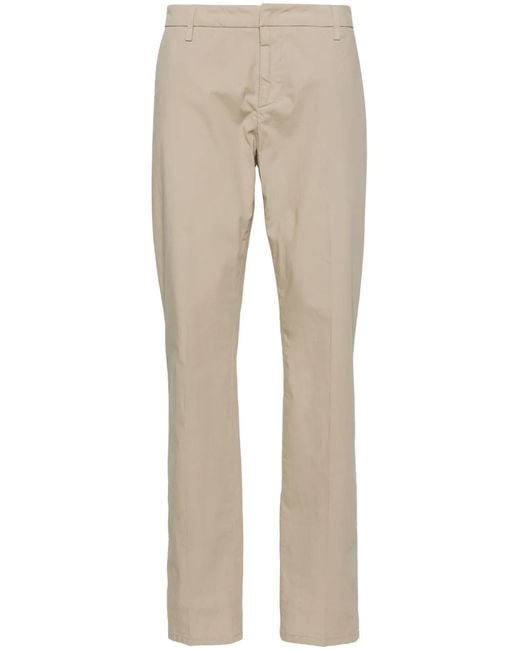 Dondup Natural Spiritissimo Mid-Rise Slim-Fit Chinos for men