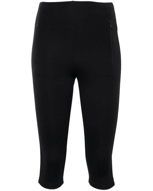 Wardrobe NYC Jersey Capri leggings in Black
