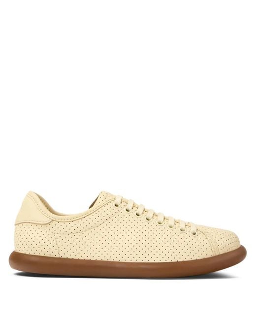 Camper White Pelotas Soller Perforated Sneakers