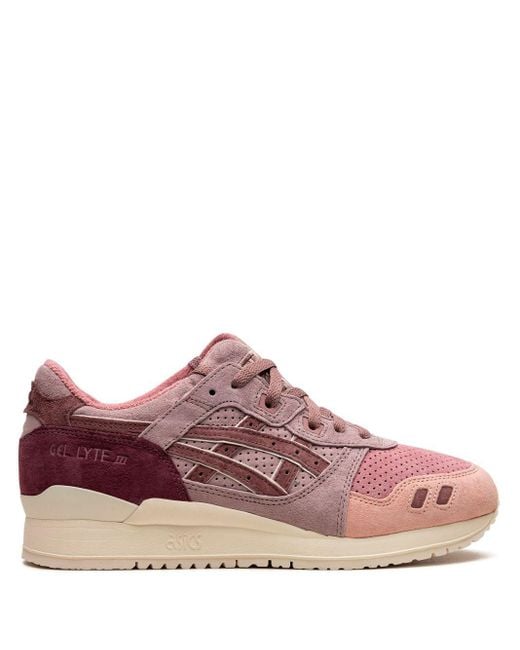 X Kith baskets Gel Lyte III 07 Remastered "By Invitation Only" Asics en coloris Purple
