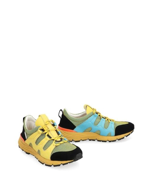 Volta Footwear Yellow Fuga Low-Top Sneakers for men
